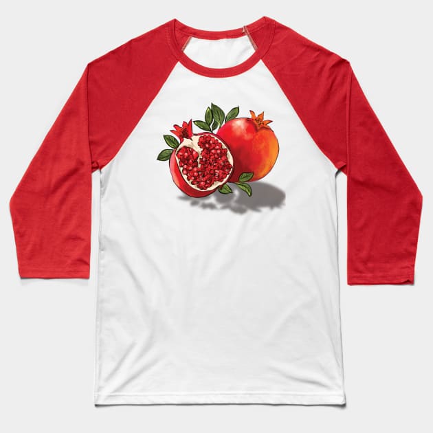 fruit Baseball T-Shirt by Just beautiful